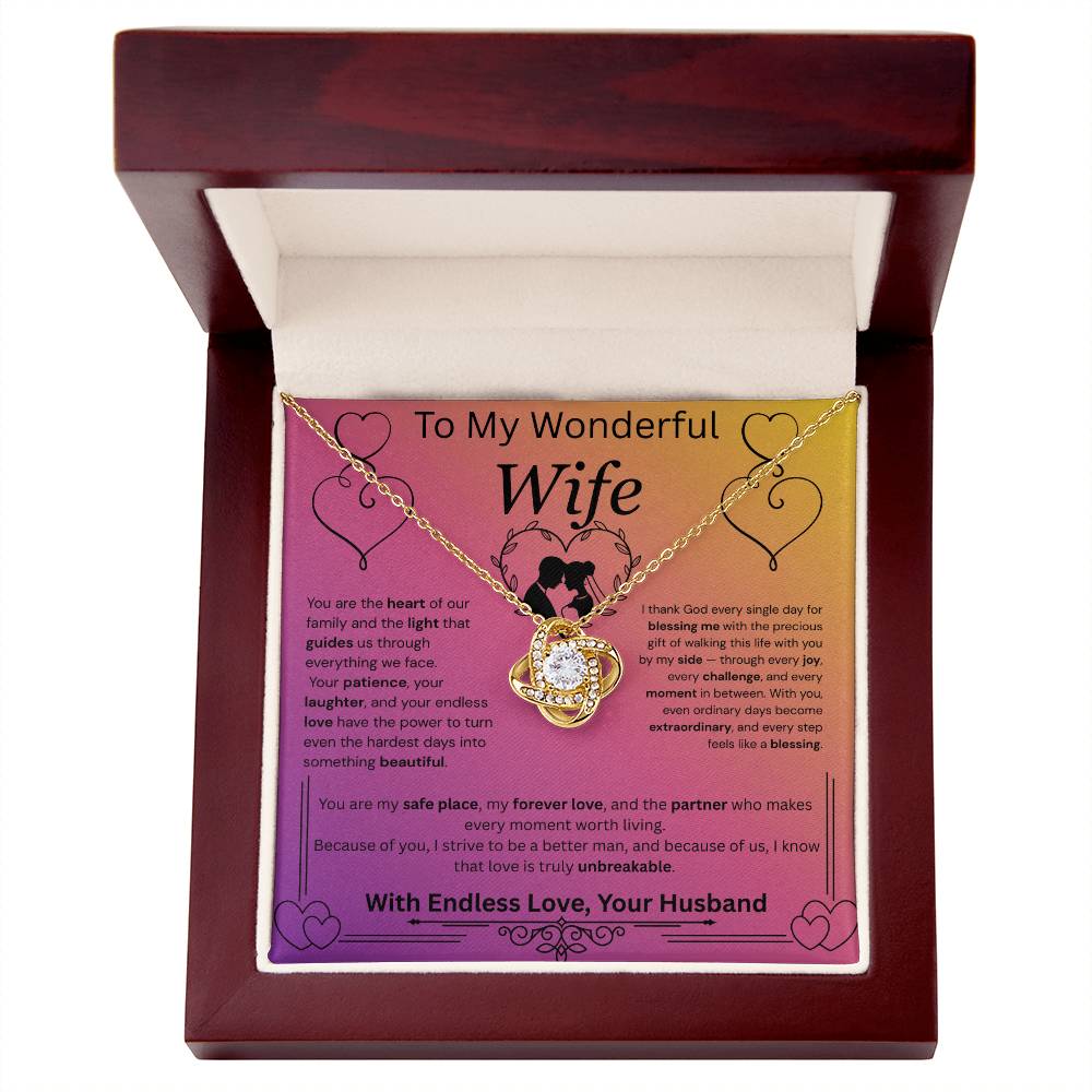 To My Wonderful Wife/ Endless Love