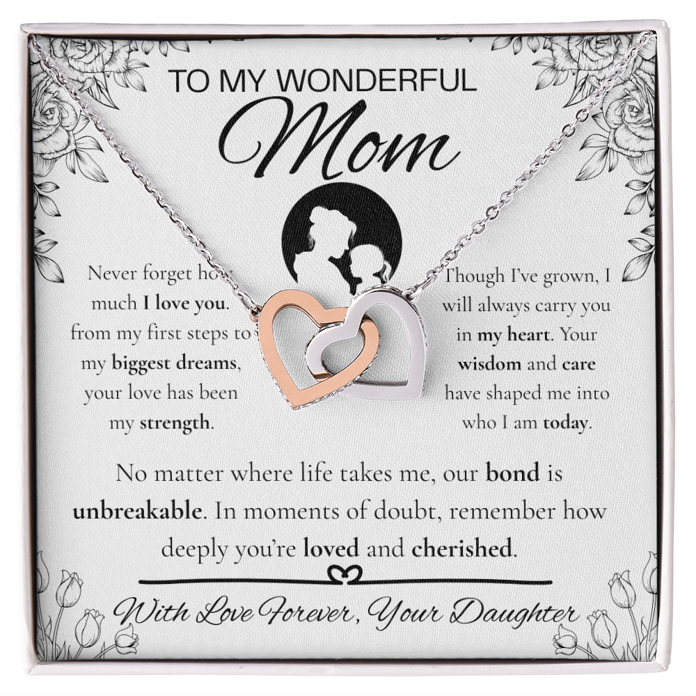To my wonderful mom/Love Forever