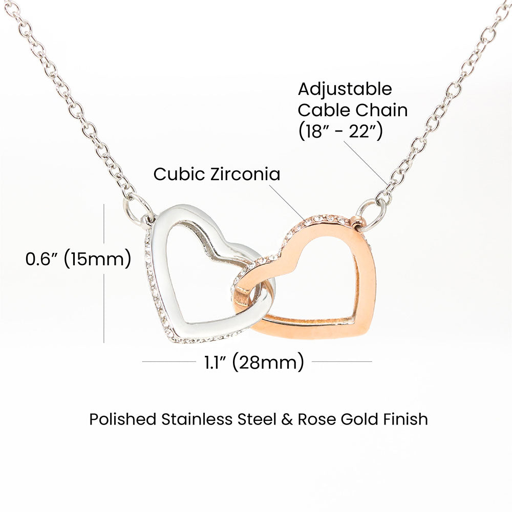 To My Daughter – My Forever Little Girl Necklace
