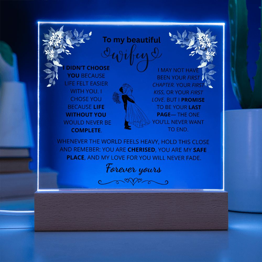 To My Beautiful Wife – Forever Yours