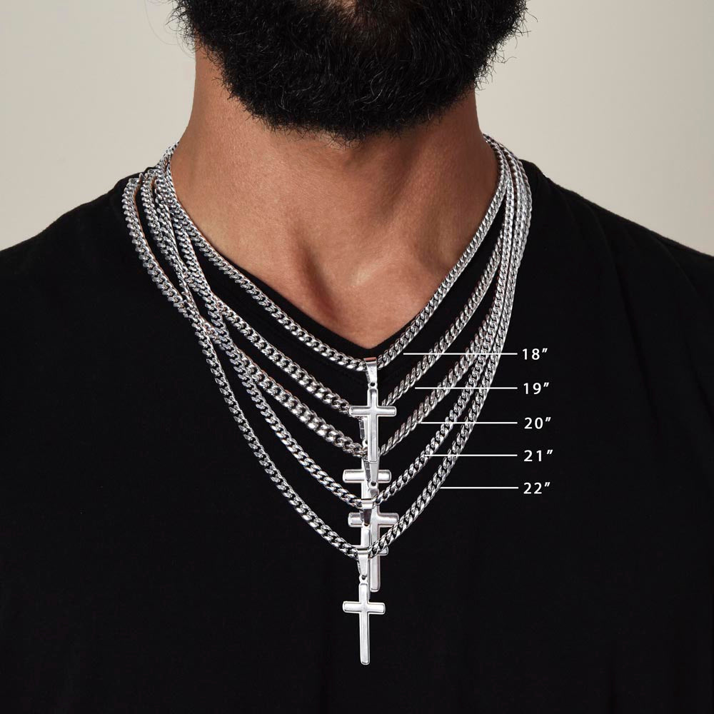 To My Son/ Cross Pendant