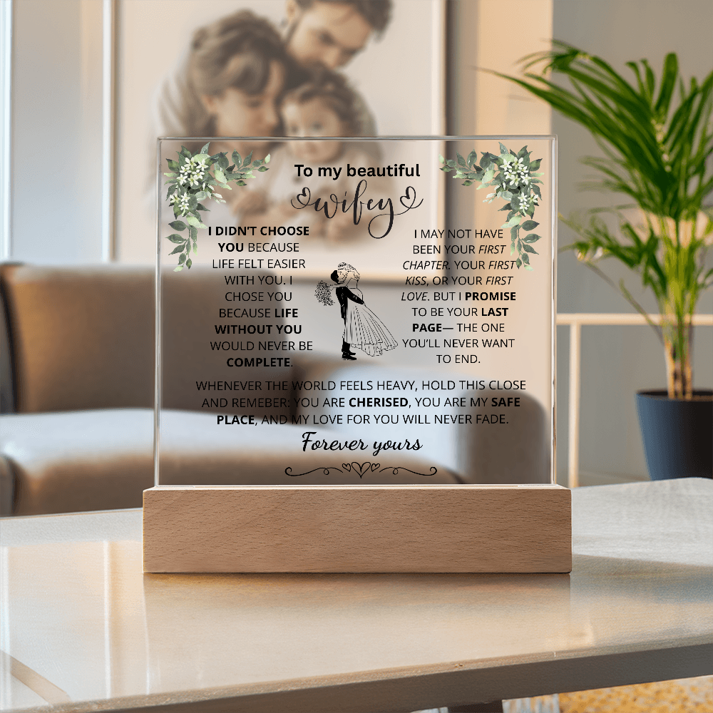 To My Beautiful Wife – Forever Yours